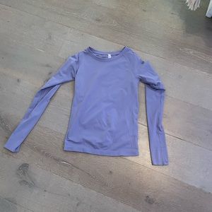 ATHLETA lavender long sleeve. WORN TWICE